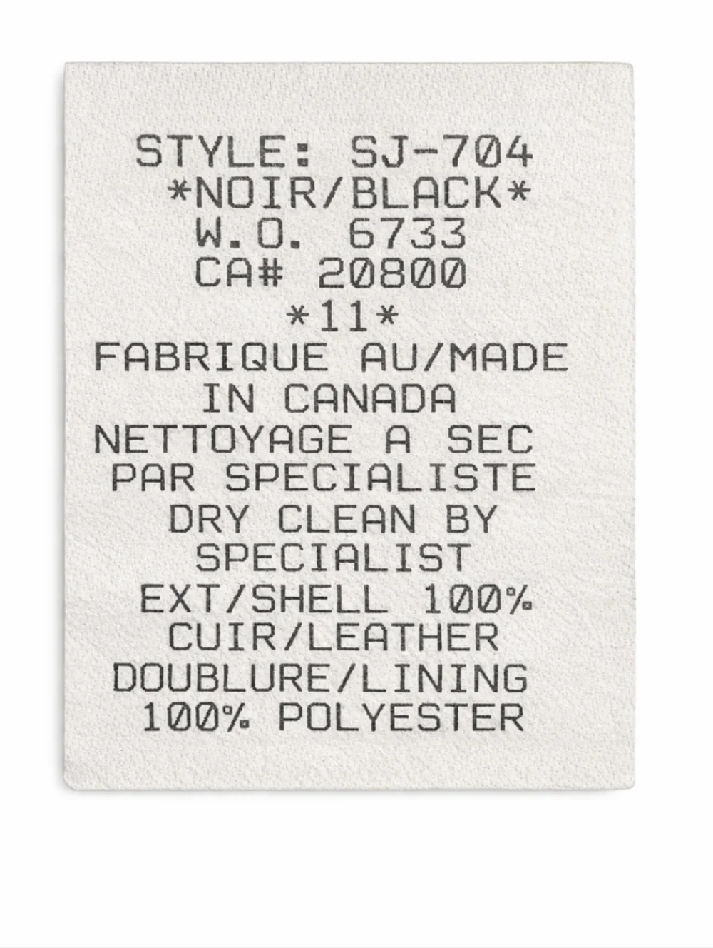 Rudsak| Luxury Black Leather Mid Skirt Contrast Stitching Inverted Slit - Picture 6 of 10